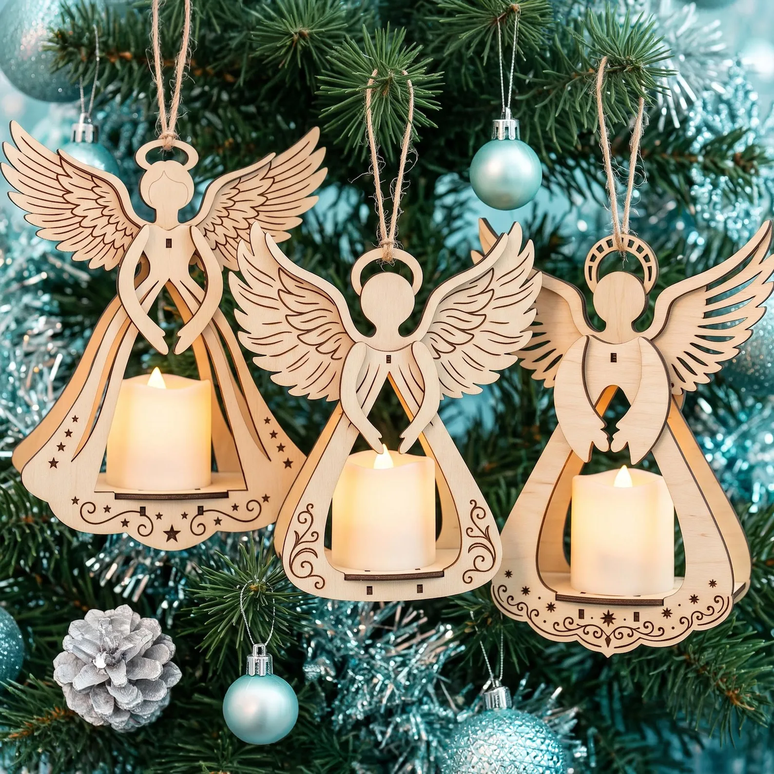 Angel Tea Light Holder