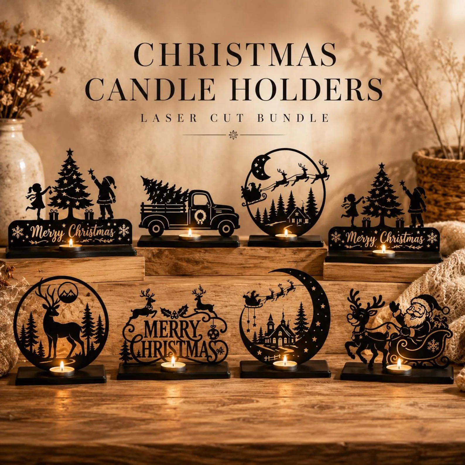 Christmas Tealight Holder